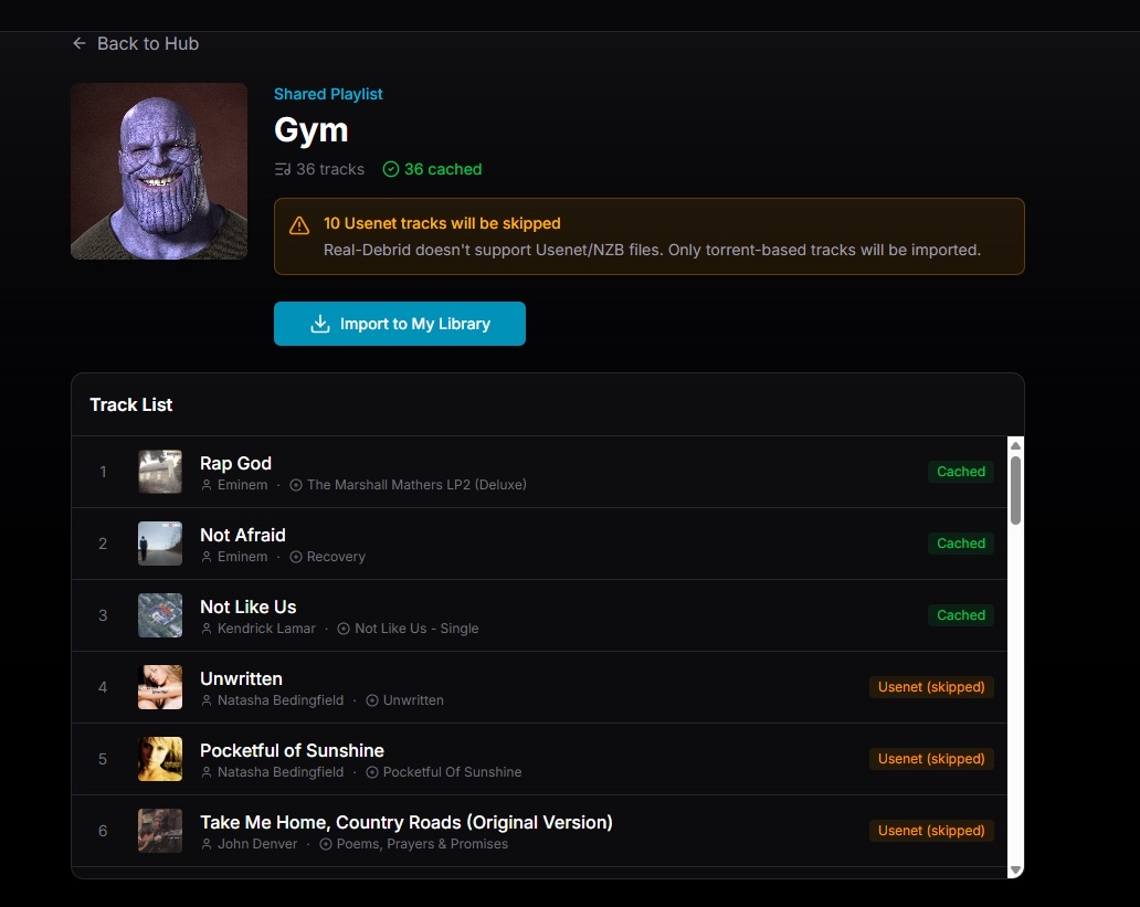 Debrid Vault Web Interface